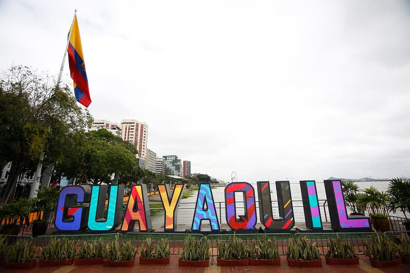 Letreiro de Guayaquil.