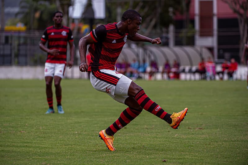 Jogador do time Sub-20 do Flamengo