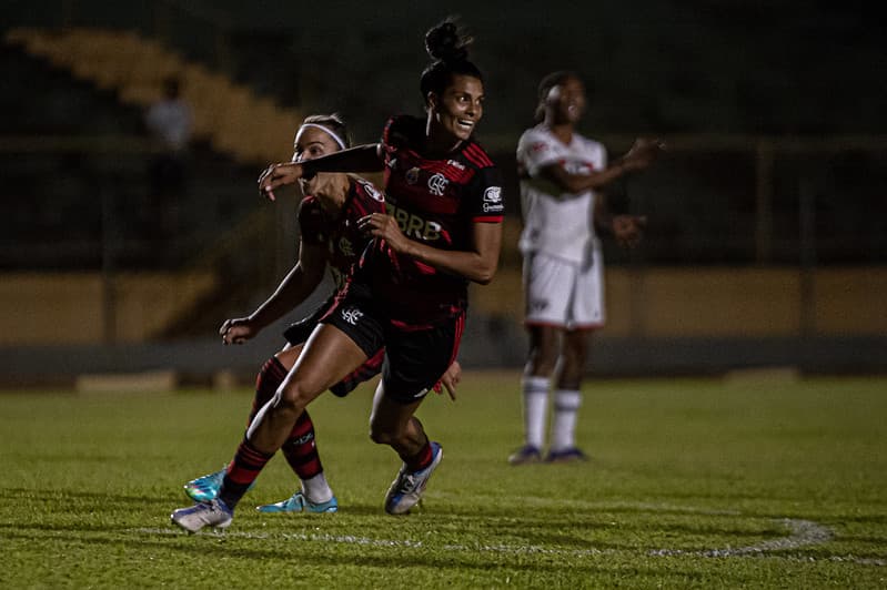 Sole Jaimes, atacante do Flamengo. Foto: Paula Reis / Flamengo