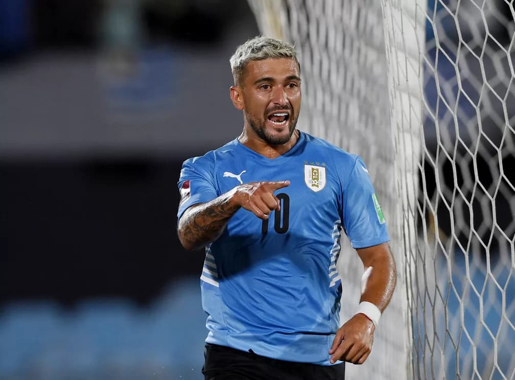 Arrascaeta pelo Uruguai