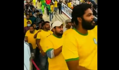 Torcedores contratados do Brasil na Copa do Mundo?