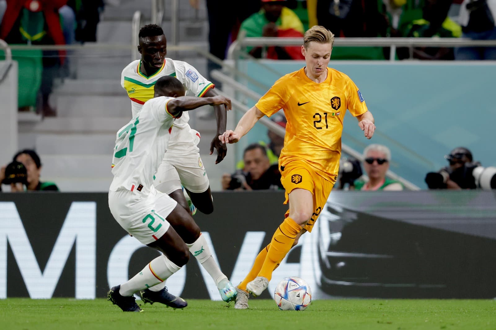 Holanda e Senegal na primeira rodada da fase de grupos