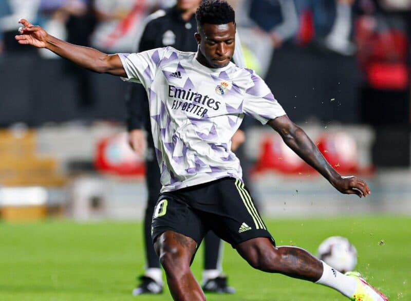 Vinícius Júnior pelo Real Madrid