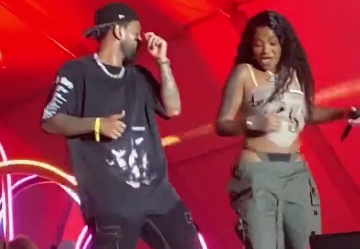 Gabigol e Ludmilla na Sapucaí