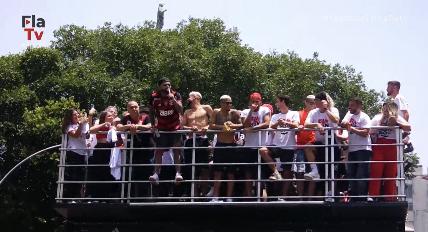 Gabigol manda recado a Gerson