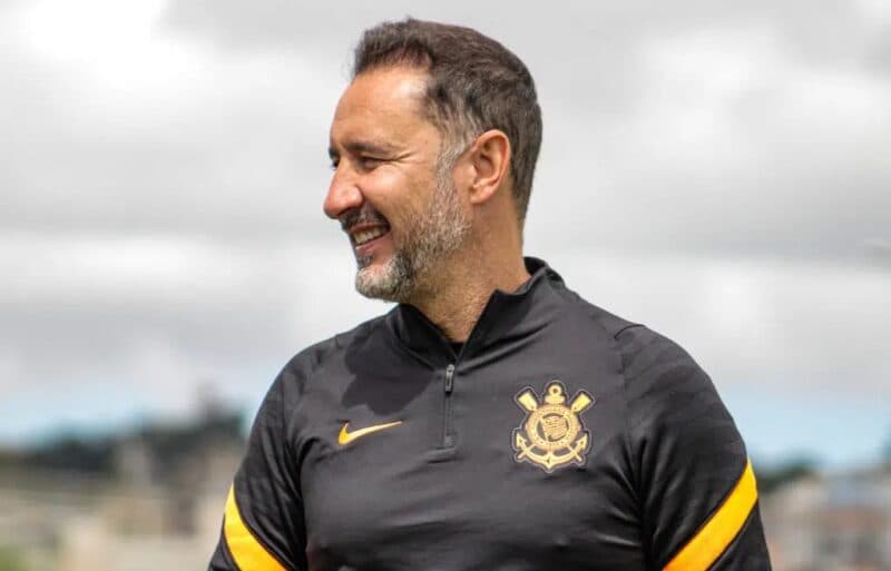 Vítor Pereira, novo técnico do Flamengo, na época de Corinthians