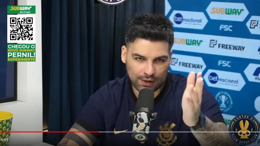 cross fala de flamengo