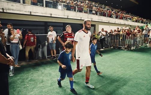 Thiago Maia em jogo beneficiente em Roraima