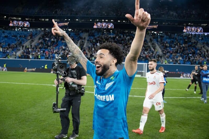 Claudinho pelo Zenit, antes de cavar vaga no Flamengo