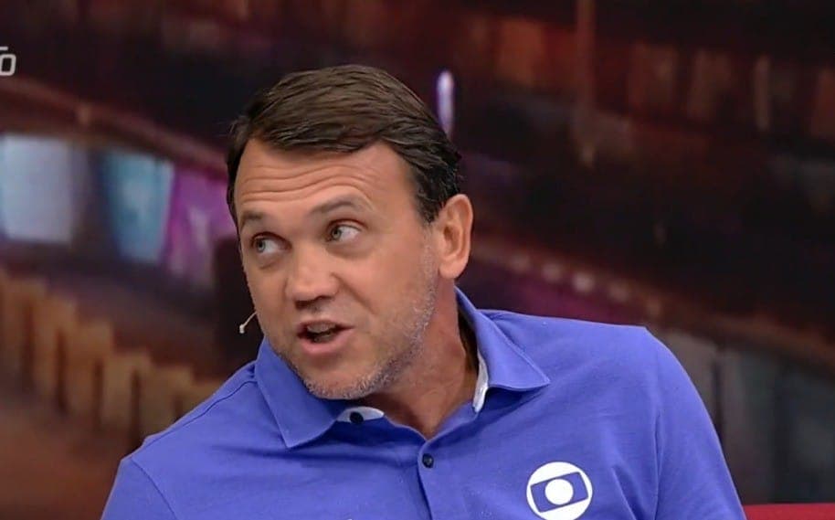 Ídolo do Flamengo Dejan Petković, o Pet, durante participação no programa Seleção SporTV, comentando sobre Vinícius Júnior e Lucas Paquetá