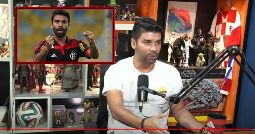 eduardo da silva fala sobre flamengo