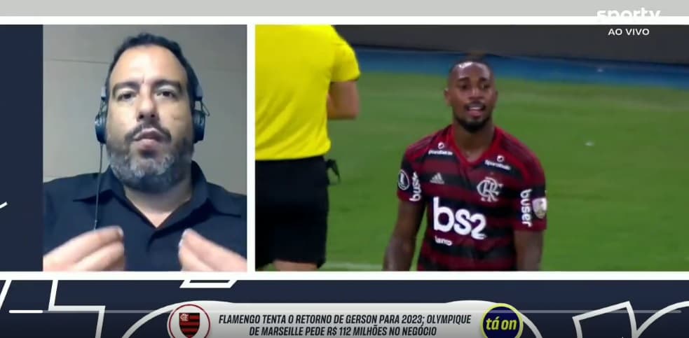 fred gomes fala sobre gerson no flamengo