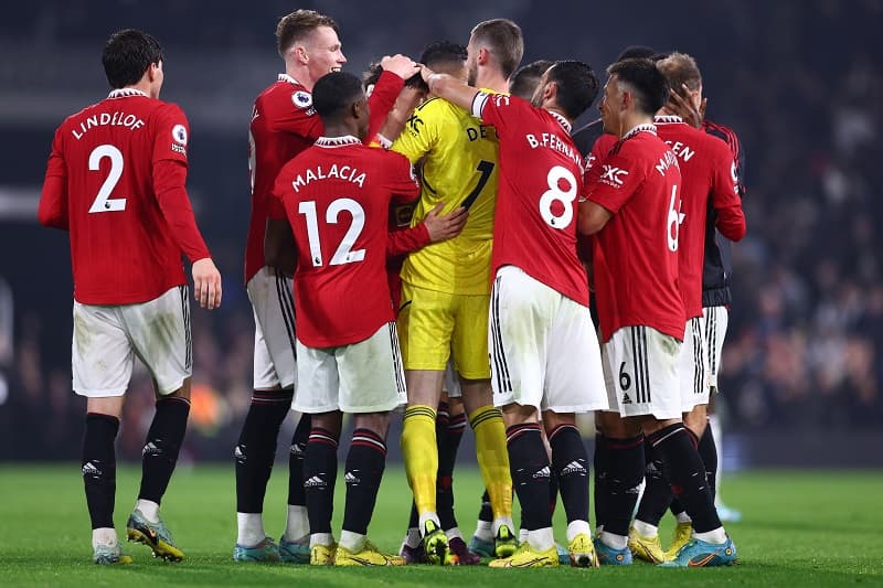 Manchester United em ação pela Premier League