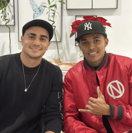 Recém chegado na Espanha, Lázaro passa Natal junto com família de Reinier