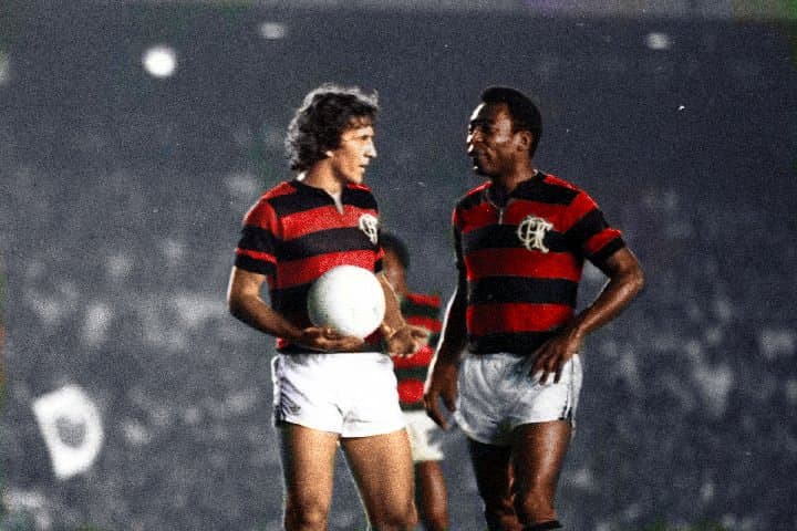 pelé jogou pelo flamengo
