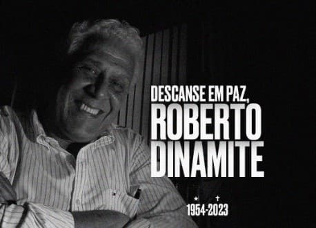 Adues a Roberto Dinamite. Foto: Twitter/CRF