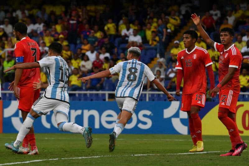 Gino Infantino comera gol pela seleção da Argentina sub-20, segundo TNT da Argentina, Flamengo tem interesse na contratação do volante