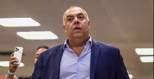Marcos Braz vice de futebol do Flamengo