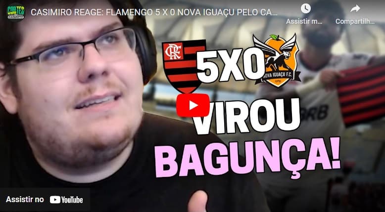 casimiro miguel fala de flamengo e nova iguaçu