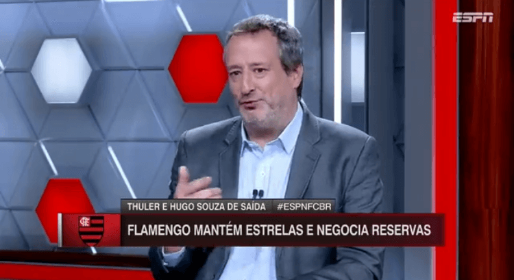 Gian Oddi exalta gestão do Flamengo e cita São Paulo e Corinthians