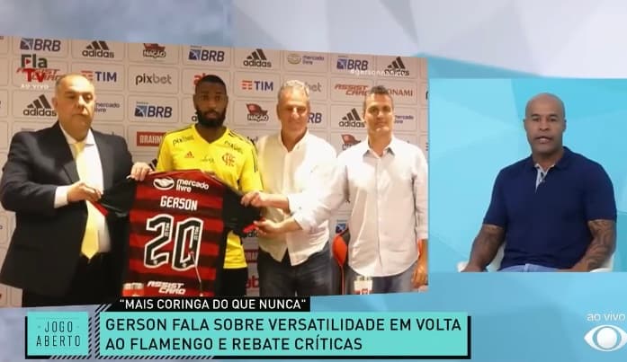 Marcos Assunção discorda de bom desempenho de Gerson no Olympique