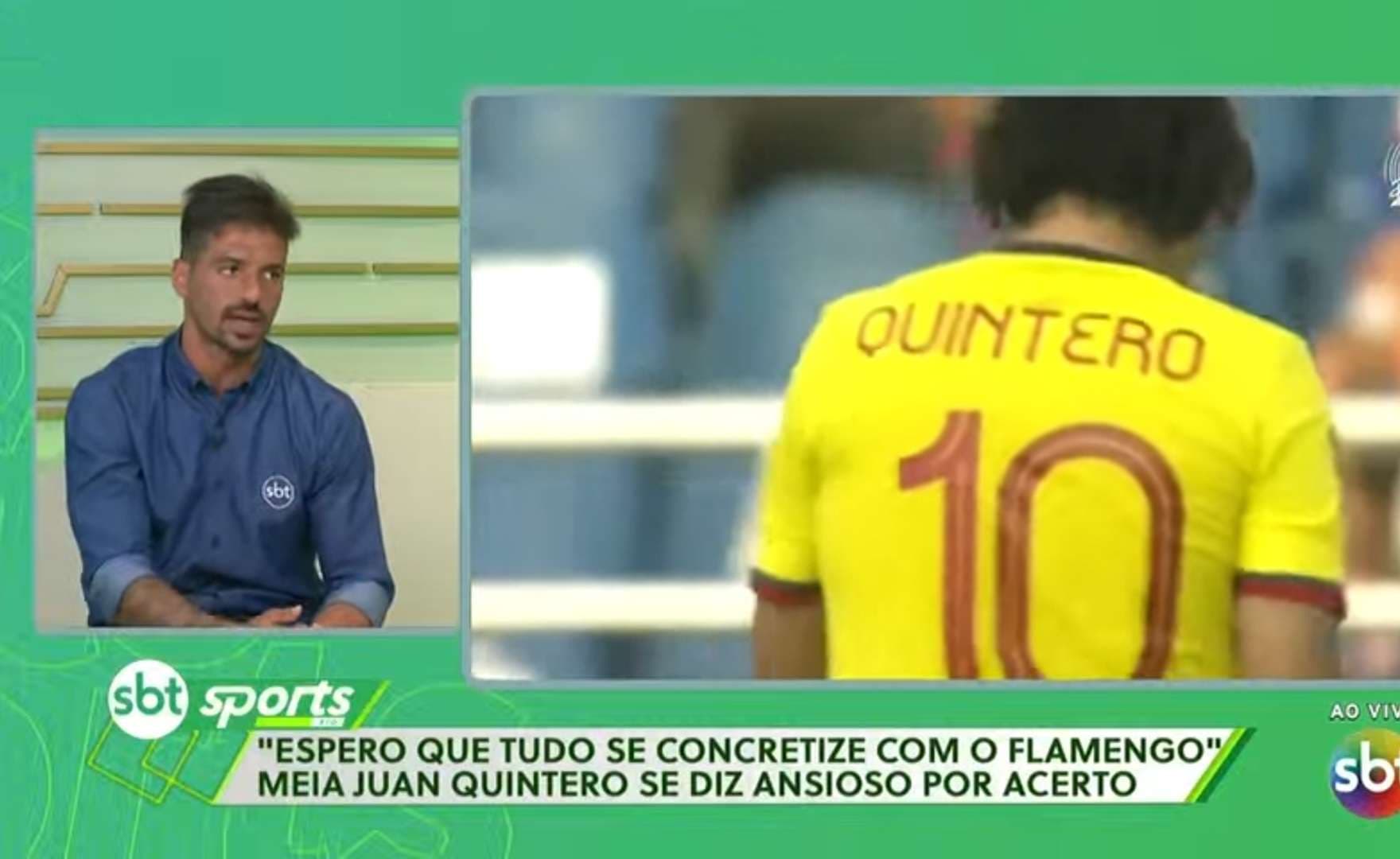 quintero tem chances de jogar no flamengo