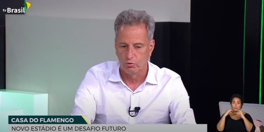 rodolfo landim fala de novo estádio do flamengo
