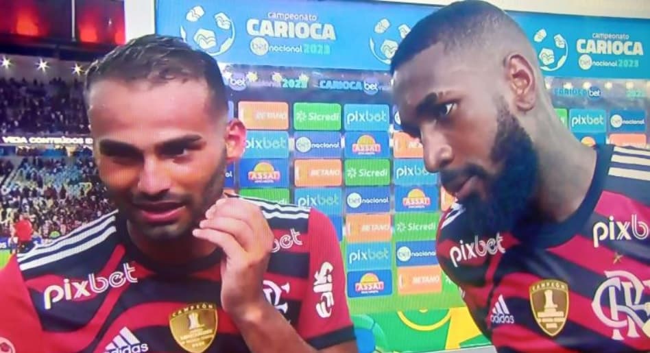 thiago maia e gerson pelo flamengo