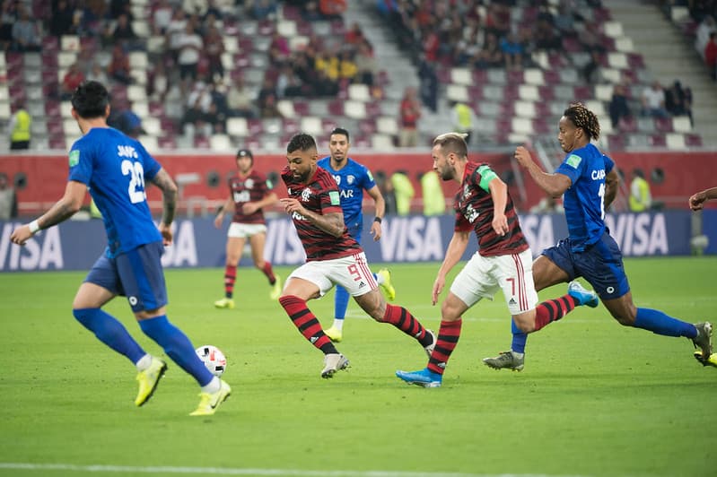 Flamengo x Al Hilal em 2019. Foto: Alexandre Vidal / Flamengo