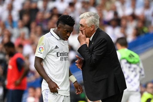 Ancelotti detona ausência de Vinícius Júnior do Fifa The Best