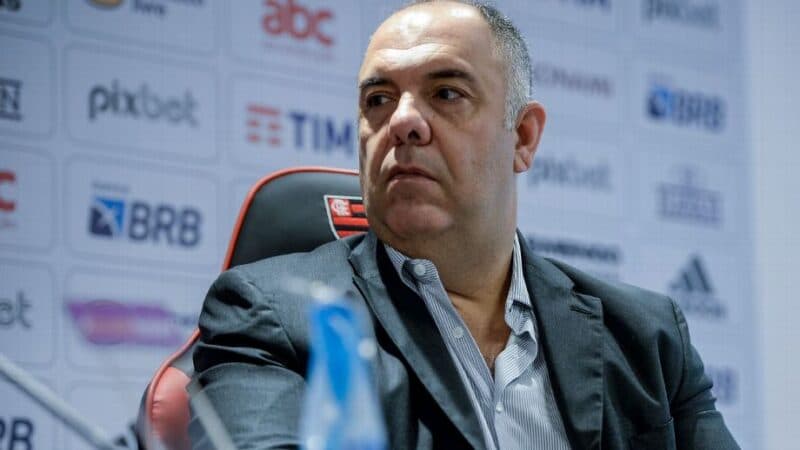 Marcos Braz, vice-presidente de futebol do Flamengo; Adversário no próximo jogo do Brasileirão, Botafogo apresenta estrutura de futebol profissional