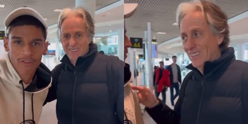 luva de pedreiro e jorge jesus flamengo
