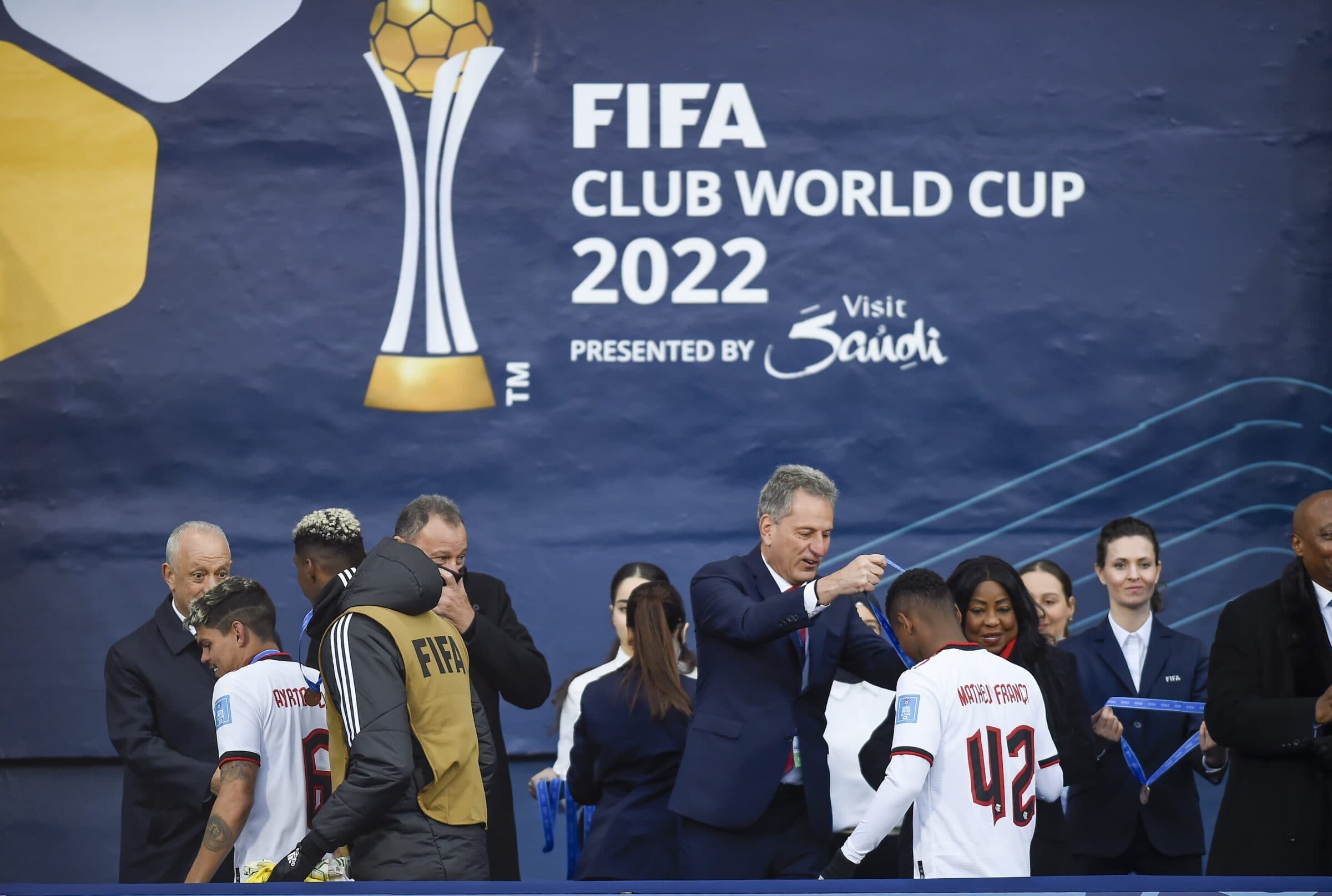 Medalha de bronze no mundial Flamengo