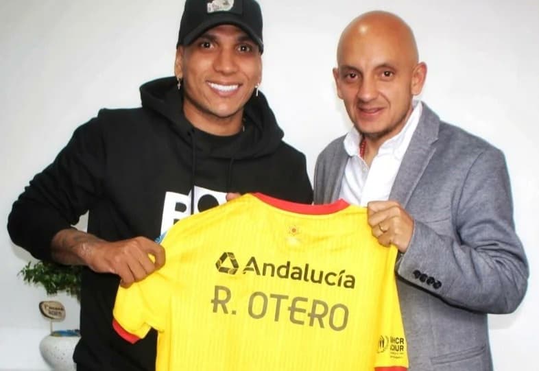 Otero jogará contra o Flamengo