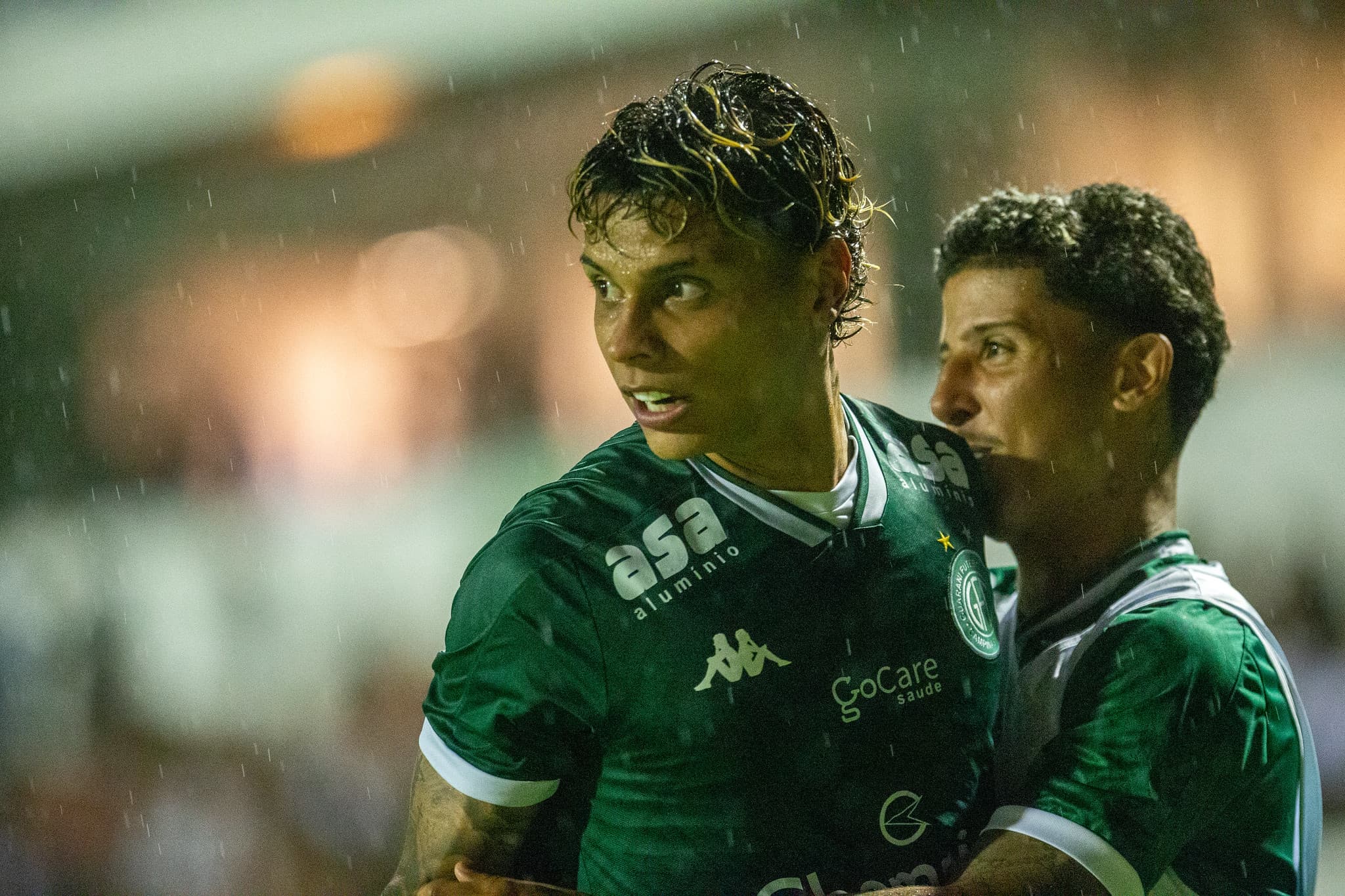 Richard Rios atuando pelo Guarani