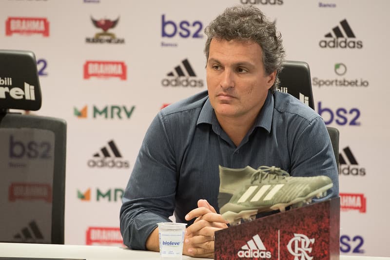 Bruno Spindel, diretor executivo de futebol do Flamengo; dirigente criticou postura de Diniz durante Fla x Flu