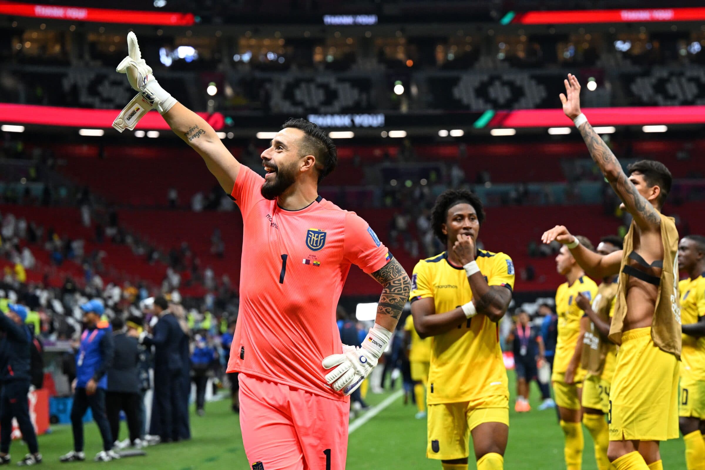 Galindez, goleiro do Equador e do Aucas