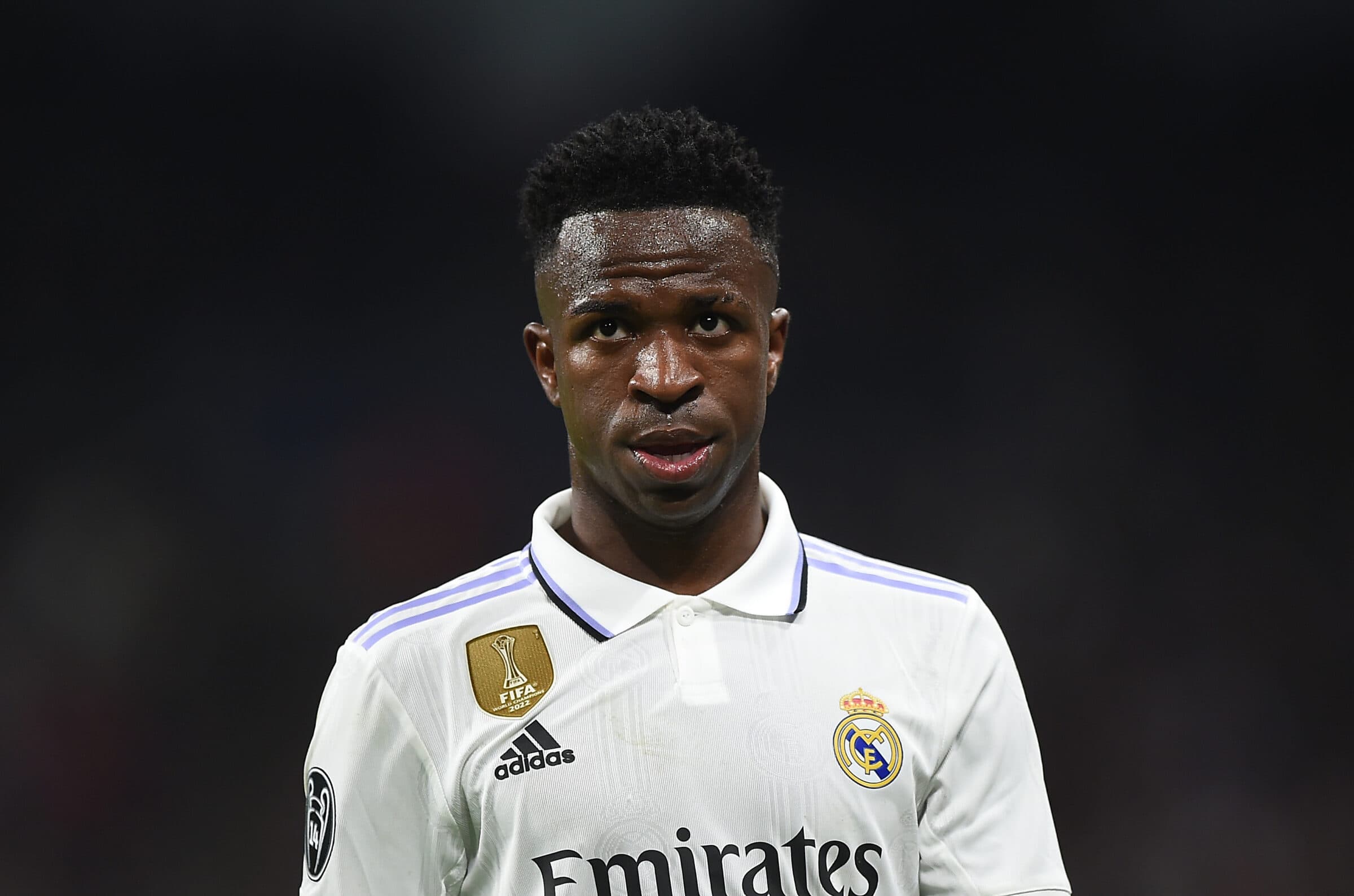 Vinícius Júnior joga a Champions League pelo Real Madrid
