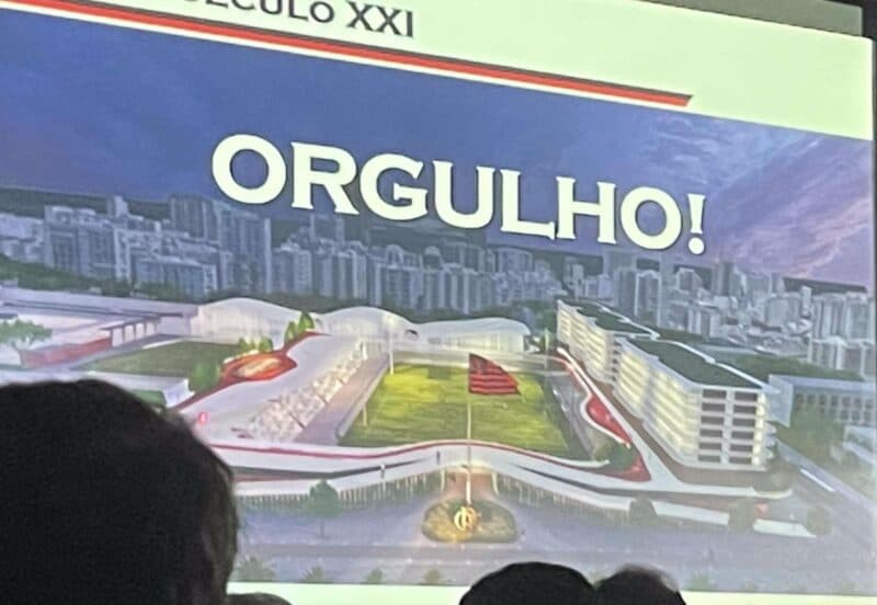 Foto do projeto Gávea Século XXI apresentado pelo Flamengo