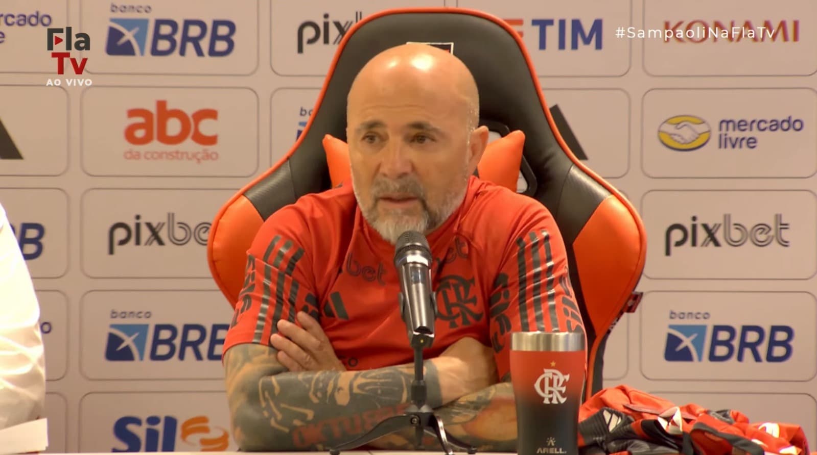 Apresentação de Jorge Sampaoli