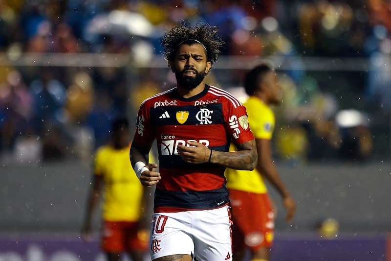 Gabigol sofre após derrota do Flamengo
