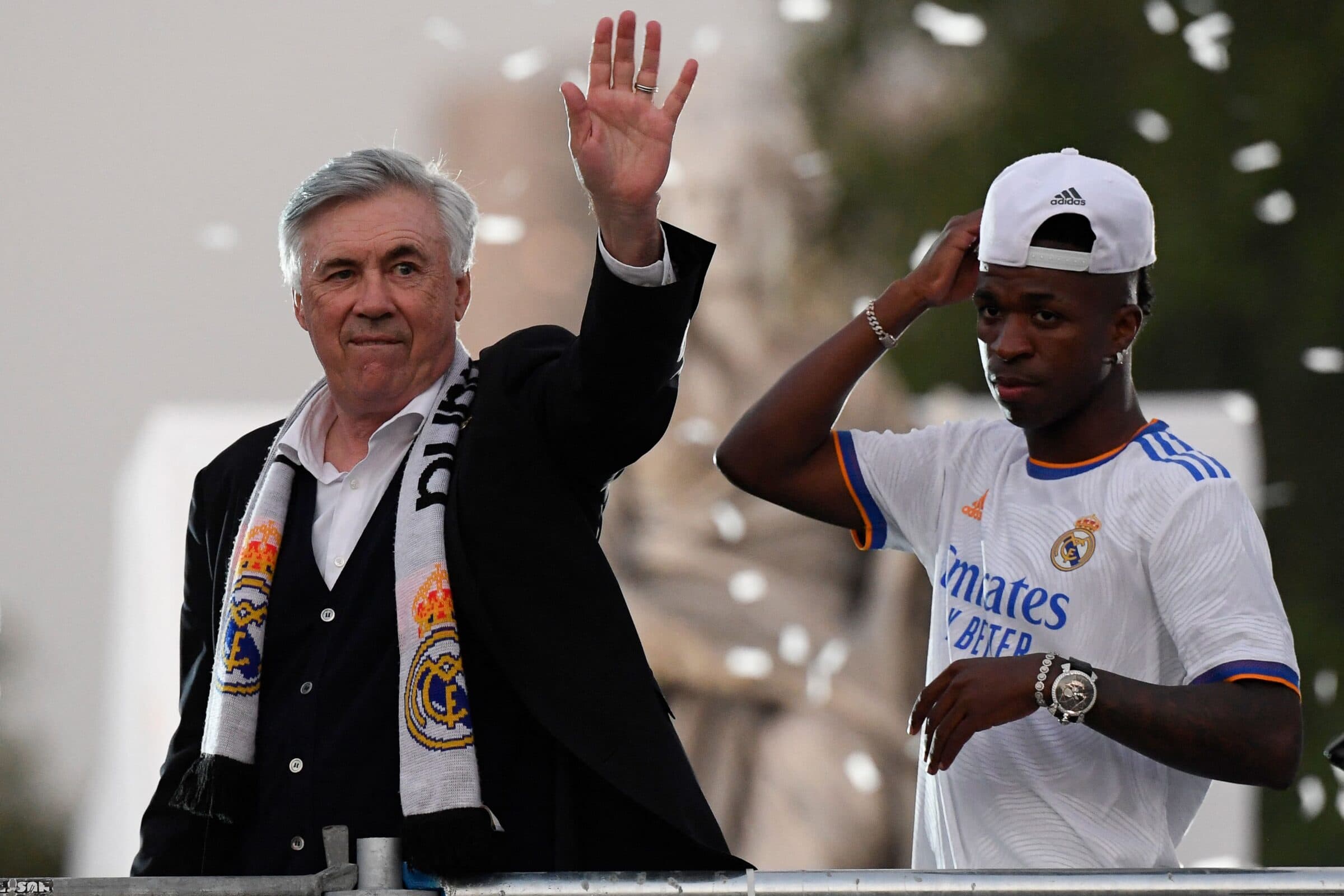Vini Jr e Ancelotti