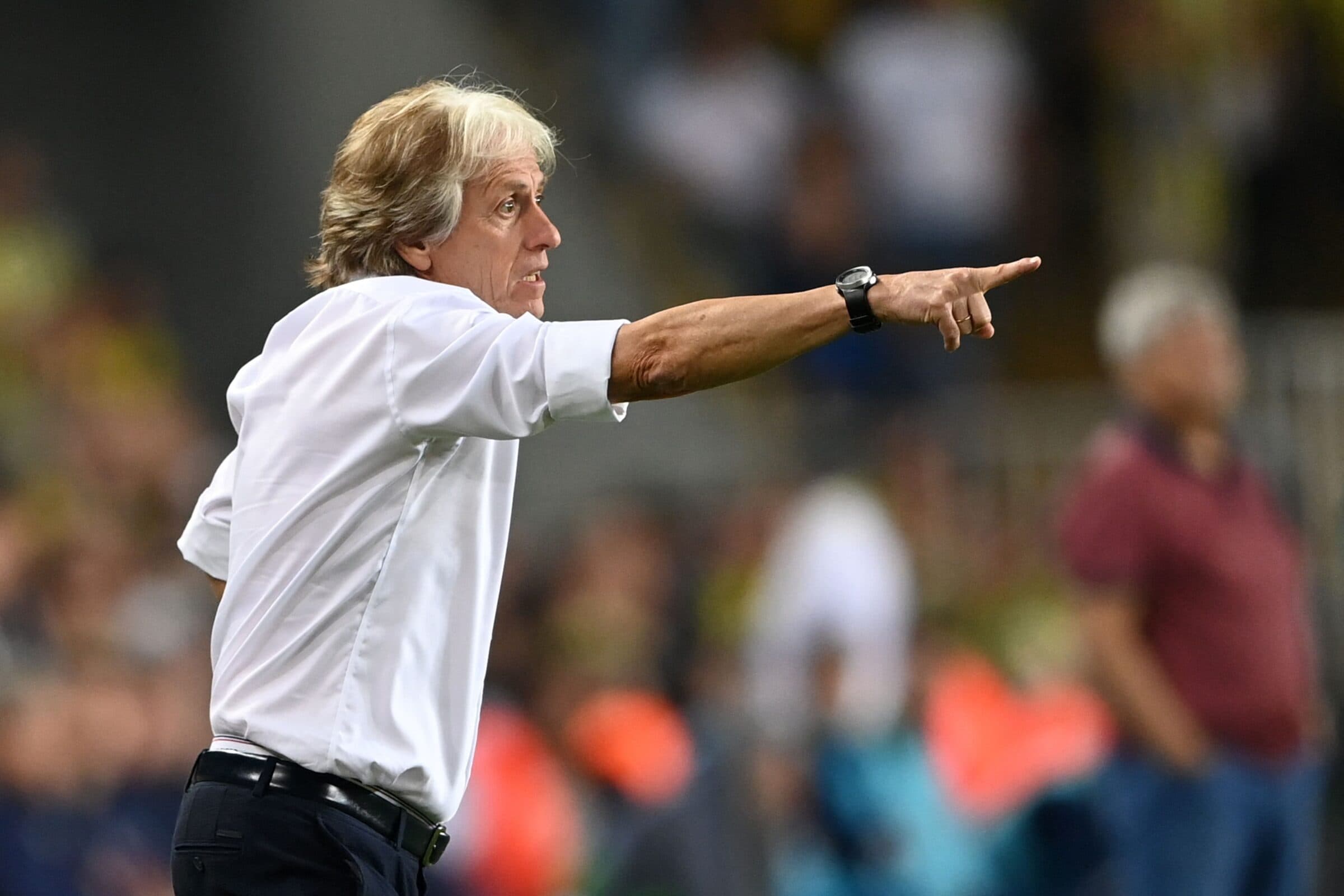 Jorge Jesus, sonho do Flamengo, em jogo do Fenerbahçe