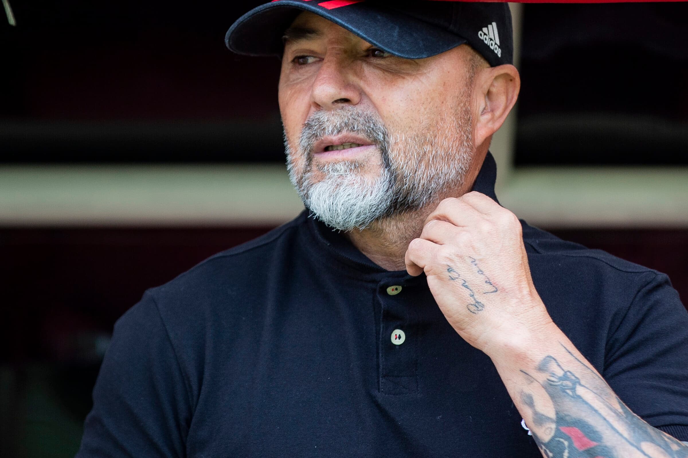 Jorge Sampaoli em Internacional x Flamengo