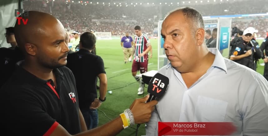 marcos braz fala de flamengo e fluminense