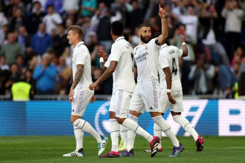 O Real Madrid enfrentou o Real Valladolid, clube de Ronaldo Fenômeno, nesse domingo e não tomou conhecimento do adversário