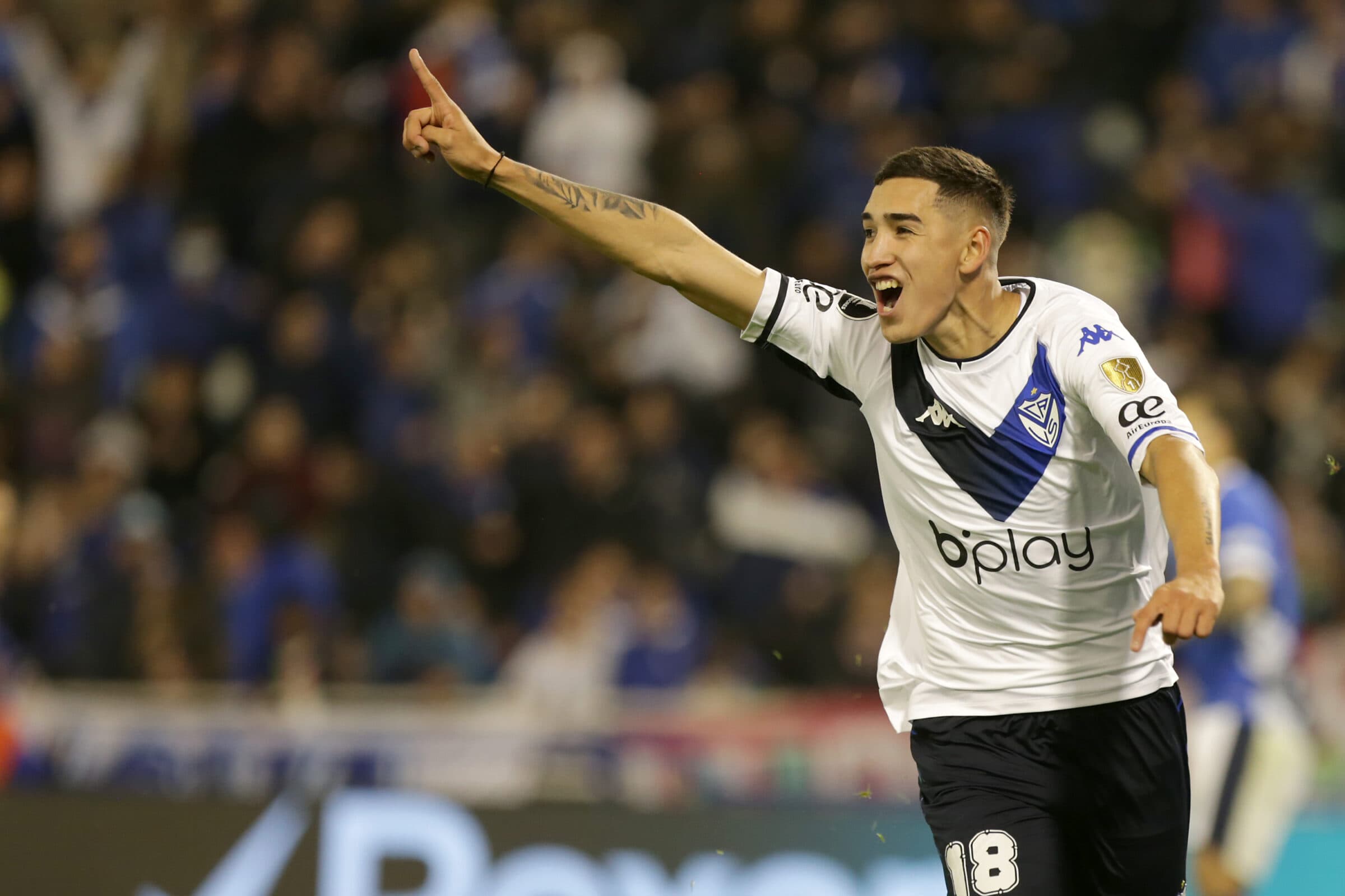 Julián Fernandez, jovem do Vélez Sarsfield monitorado pelo Flamengo