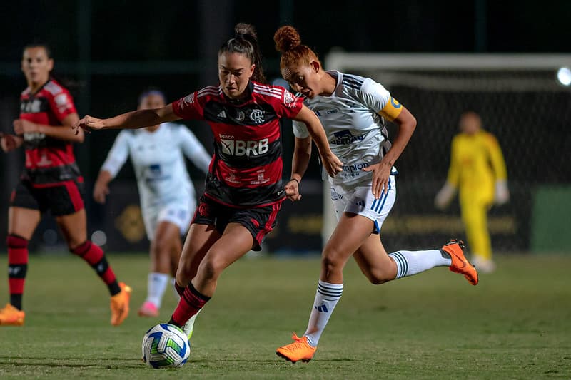 Flamengo perdeu para o Cruzeiro pela 12ª rodada do Campeonato Brasileiro Feminino