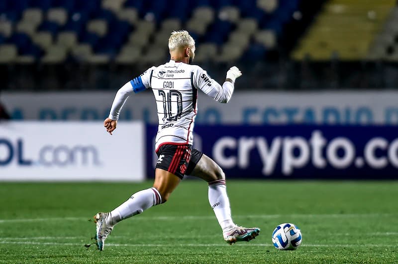 Gabigol marcou o gol do Flamengo contra o Ñublense e ganhou a maior nota dentre os jogadores