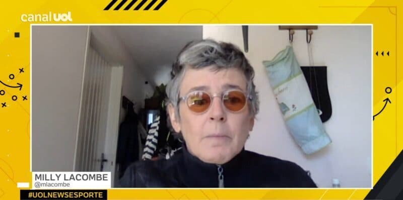 Milly Lacombe critica TV Globo por contratar Diego Ribas após foto com Robinho